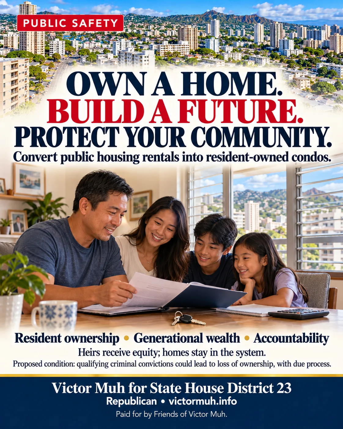 Own a Home. Build a Future. Protect Your Community. Convert public housing rentals into resident-owned condos.